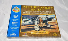 Load image into Gallery viewer, AHM Spirit of St Louis Airplane 1:87 Scale HO SK-5 Kit 1974 BOXED Sealed Lindberg
