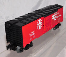 Load image into Gallery viewer, Lionel Trains Red Santa Fe Boxcar ATSF 15049 O gauge Shock Control 2010 uncatlgd
