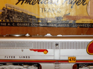 1954 American Flyer 5374W The Chief Santa Fe Freight Set BOXED 4713 PAs +7 cars!