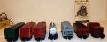 Load image into Gallery viewer, 1954 American Flyer 5374W The Chief Santa Fe Freight Set BOXED 4713 PAs +7 cars!
