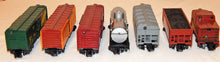 Load image into Gallery viewer, 1954 American Flyer 5374W The Chief Santa Fe Freight Set BOXED 4713 PAs +7 cars!
