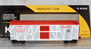 K-Line Trains Circus 691-5301 O scale Double Deck Stock Car CTR 5657 Wild Animal