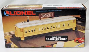 Lionel 6-12771 Roadside Diner Mom's Smoking lited restaurant accessory Boxed O/S