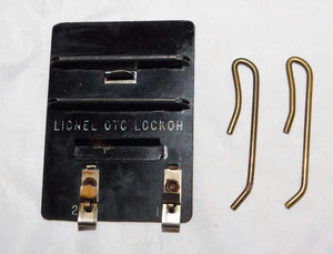 Lionel OTC Lockon +pins for O27 & O Gauge Track Sections Operating Track Control