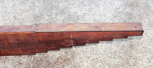 Load image into Gallery viewer, Antique EARLY Railroad Track Rail Leveller Gauge 6&#39; long w/ steps Wood tool
