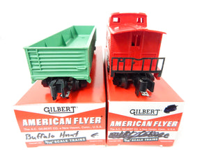 Clean 1964 American Flyer 20062 Gilbert Train Set Uncataloged S gauge Buffalo Hunt
