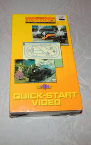 MTH Trains VHS Ready to Run Train SET instructional tape Sealed Quick Start RK