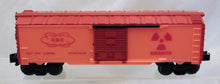 Load image into Gallery viewer, Lionel 6-26288 AEC Glow in the Dark Boxcar Reddish Atomic Energy Commission
