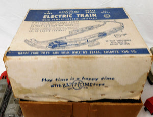 Marx 09643 SEARS Santa Fe HappiTime Diesel Passenger & Freight Combo Boxed Set 1952