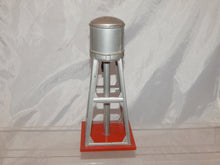 Load image into Gallery viewer, Vintage Lionel 93 Metal Water Tower Aluminum silver tinplate clean accessory tin
