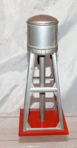 Vintage Lionel 93 Metal Water Tower Aluminum silver tinplate clean accessory tin