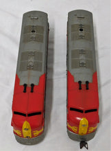 Load image into Gallery viewer, Marx 09643 SEARS Santa Fe HappiTime Diesel Passenger &amp; Freight Combo Boxed Set 1952
