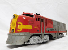 Load image into Gallery viewer, Marx 09643 SEARS Santa Fe HappiTime Diesel Passenger &amp; Freight Combo Boxed Set 1952
