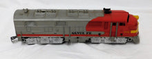 Load image into Gallery viewer, Marx 09643 SEARS Santa Fe HappiTime Diesel Passenger &amp; Freight Combo Boxed Set 1952
