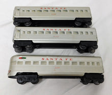 Load image into Gallery viewer, Marx 09643 SEARS Santa Fe HappiTime Diesel Passenger &amp; Freight Combo Boxed Set 1952
