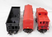 Load image into Gallery viewer, Marx 09643 SEARS Santa Fe HappiTime Diesel Passenger &amp; Freight Combo Boxed Set 1952
