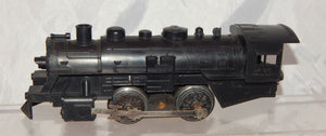 Vintage Marx 490 0-4-0 Steam Engine RunsWell Clean Postwar Trains Locomotive 027