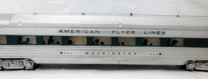 1955 American Flyer 5570H Boxed Set New Silver Rocket Diesel passenger 474 475