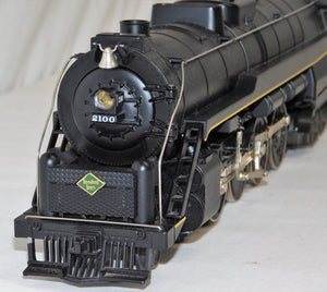Lionel 6-18006 Reading T-1 Steam Locomotive 4-8-4 #2100 Railsounds Die cast 27"