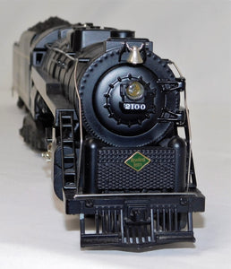 Lionel 6-18006 Reading T-1 Steam Locomotive 4-8-4 #2100 Railsounds Die cast 27"