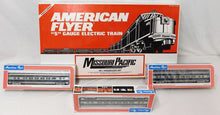 Load image into Gallery viewer, American Flyer 6-49601 Missouri Pacific PA AA Passenger Set Eagle + 3 cars 9 pcs
