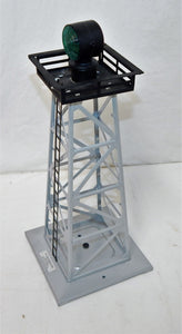 BOXED Lionel 6-12831 #394 Automatic Rotating Beacon Tower Aluminum accessory O