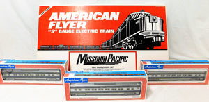 American Flyer 6-49601 Missouri Pacific PA AA Passenger Set Eagle + 3 cars 9 pcs