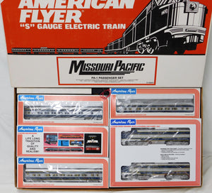 American Flyer 6-49601 Missouri Pacific PA AA Passenger Set Eagle + 3 cars 9 pcs