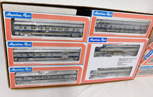 American Flyer 6-49601 Missouri Pacific PA AA Passenger Set Eagle + 3 cars 9 pcs