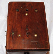 Load image into Gallery viewer, Signal Corps J-38 Telegraph Key Mounted on Western Electric Box Phone ringer
