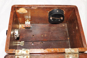 Signal Corps J-38 Telegraph Key Mounted on Western Electric Box Phone ringer