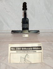 Load image into Gallery viewer, Lionel 230 Lighted Billboard BLINKER Accessory w/ instructions Metal 410 O/027
