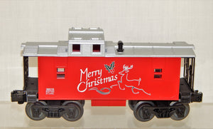 Lionel 6-36516 O Gauge lighted Christmas Caboose Merry Christmas Holidays 027