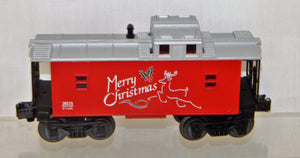 Lionel 6-36516 O Gauge lighted Christmas Caboose Merry Christmas Holidays 027