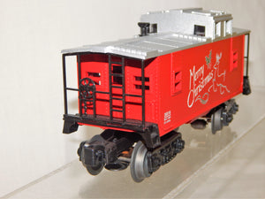 Lionel 6-36516 O Gauge lighted Christmas Caboose Merry Christmas Holidays 027