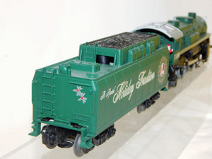 Lionel Trains Holiday Traditions 4-4-2 Steam Engine & Whistle tender Christmas