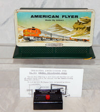 Load image into Gallery viewer, ORIGINAL American Flyer #561 Diesel Horn Billboard Sound w/button 1950s Santa Fe
