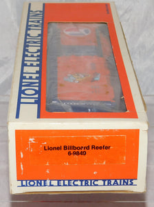 Lionel Lines 9849 Woodside Billboard Reefer Lenny the Lion 1983 BXD refrigerator