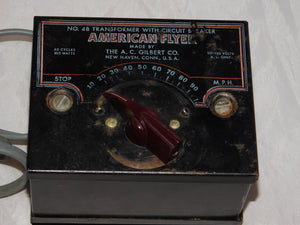 American Flyer 4B transformer 100 watts AC tested & works postwar 1957-64