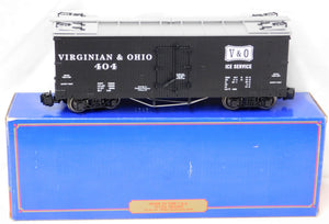 USA Trains #404 Virginian & Ohio Woodside Refrigerator Car NMRA Legends V&O G