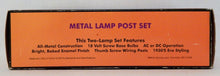 Load image into Gallery viewer, MTH 30-1031 #59 Gooseneck Lamp Classic Single Arc Teardrop Street Lamps GREEN (2
