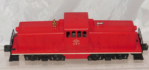 Lionel 627 Lehigh Valley GE 44Ton Diesel Switcher LV Postwar Red 1956-57 Runs O