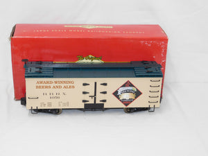 Bachmann 98690 Amherst Brewing Co Billboard Reefer G Gauge Lrg Scale Metal whls