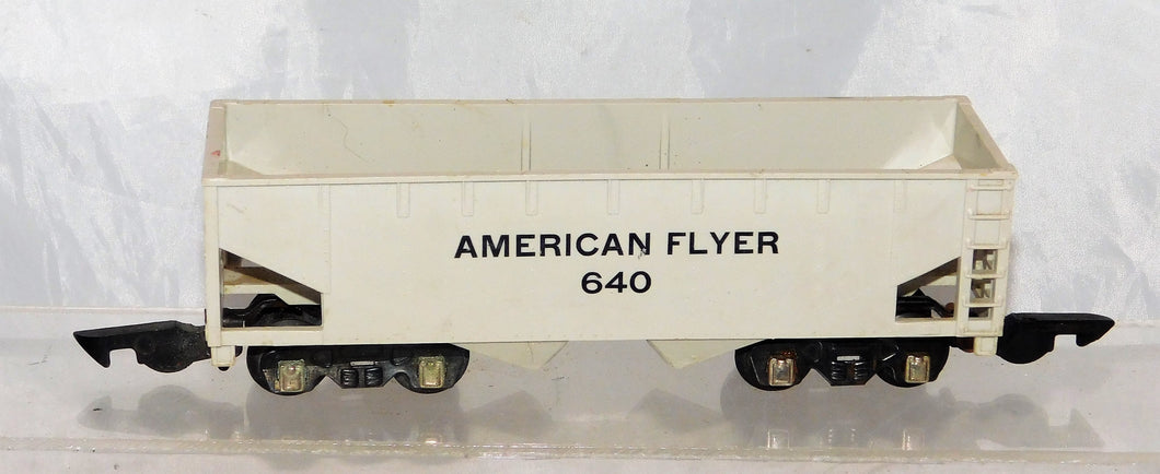 American Flyer 640 off WHITE hopper black print Interesting Type1 truck 47 Link