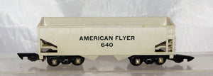 American Flyer 640 off WHITE hopper black print Interesting Type1 truck 47 Link