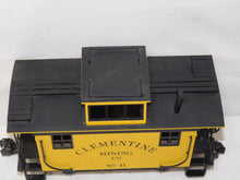 Load image into Gallery viewer, Bachmann Clementine Mining Company Bobber Caboose #11 Metal Wheels G gauge train
