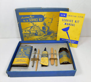 American Flyer 26 Service Kit Boxed w/booklet Maintenance 1952 Cleaning & Oil