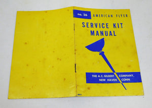 American Flyer 26 Service Kit Boxed w/booklet Maintenance 1952 Cleaning & Oil