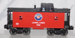 Lionel Lines 6-36546 "1900" Logo red caboose O/027 Uncatalogued train 2004