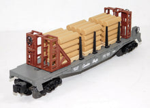 Load image into Gallery viewer, Lionel 6-16903 Canadian Pacific Flatcar w/ Wood Load dcst sprung trucks Boxed C8
